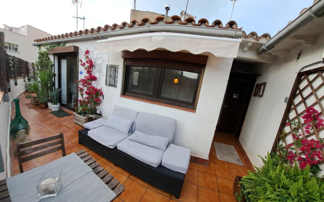 Barcelona Badalona Playa Terraza Apartman Kültér fotó