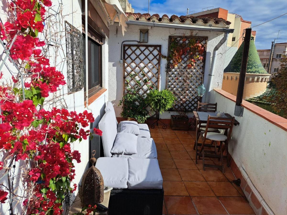 Barcelona Badalona Playa Terraza Apartman Kültér fotó