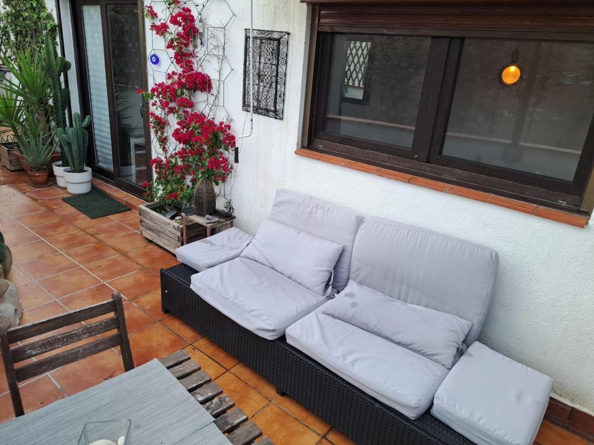 Barcelona Badalona Playa Terraza Apartman Kültér fotó